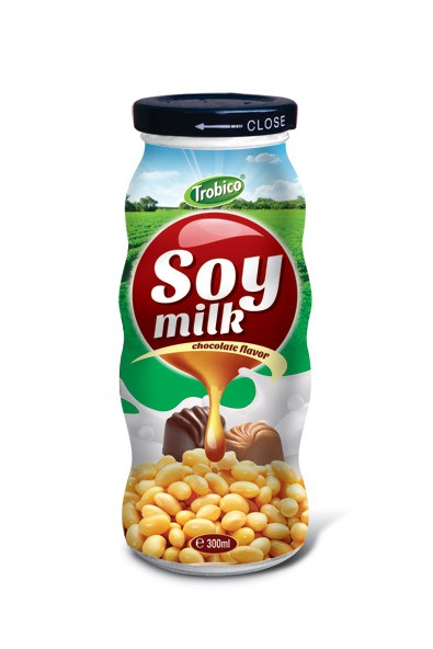 13 Trobico Soy milk Glass bot 300ml